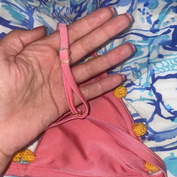 Tularosa Pink Pom Pom Bikini - Picture 5 of 6